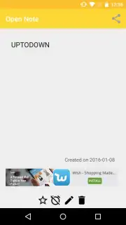 Open Note скриншот 2