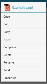 File Explorer Free скриншот 4