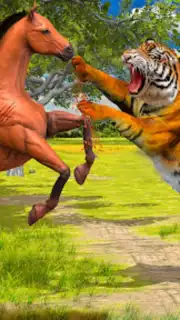 Wild Horse Family Simulator скриншот 6