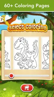 Dino Coloring Game скриншот 4