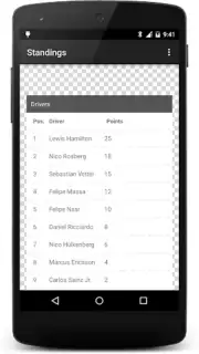 Formula Race Calendar скриншот 2