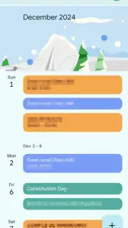 Google Calendar скриншот 7