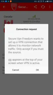 Secure Vpn Freedom скриншот 5