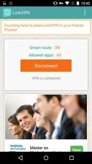 LinkVPN скриншот 3