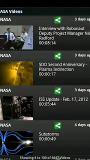 NASA App скриншот 3