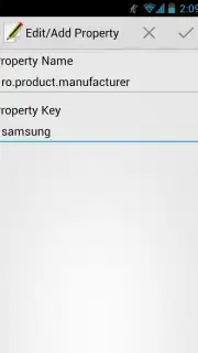 build.prop Editor скриншот 1