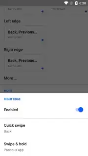 Fluid Navigation Gestures скриншот 4