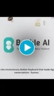 Bobble AI Keyboard скриншот 1