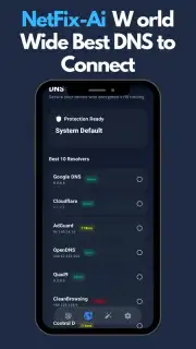 NetFix-Ai: Smart DNS Changer скриншот 2