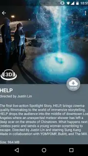 Google Spotlight Stories скриншот 4