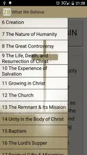 What We Believe скриншот 10