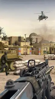 World War Pacific Gun Games скриншот 3