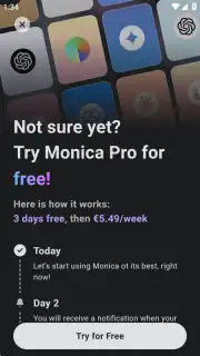 Monica AI скриншот 9