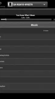 Network Audio Remote скриншот 6