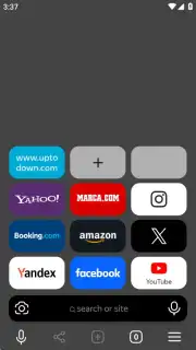 Yandex Browser (alpha) скриншот 2