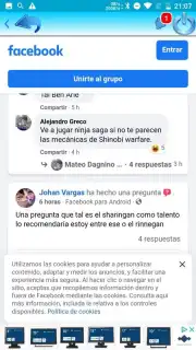 Shinobi Warfare Comunidad скриншот 6