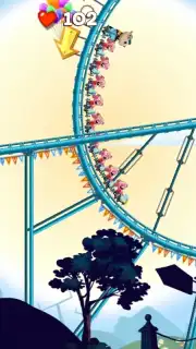 Nutty Fluffies Rollercoaster скриншот 2