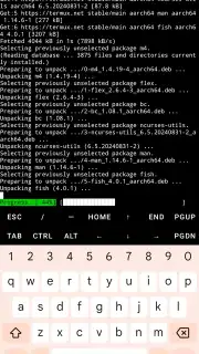Termux скриншот 10