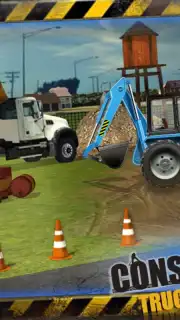 Construction Trucker 3D Sim скриншот 11