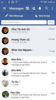 Lite Messenger FB скриншот 11