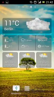 Cute Weather Widget скриншот 5