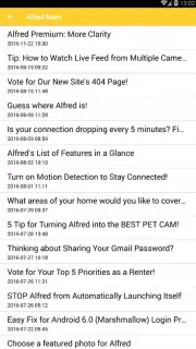 AlfredCamera Home Security скриншот 3