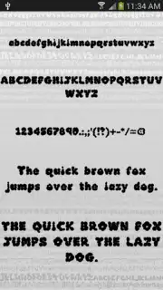Style Free Font Theme скриншот 4