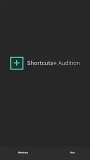 Shortcuts+ Audition скриншот 2
