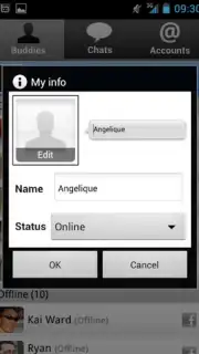 eBuddy Messenger скриншот 1