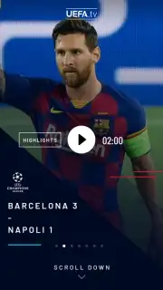 UEFA.tv скриншот 2