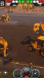 JCB Game Snow Excavator Games скриншот 3