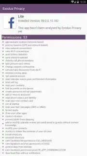 Exodus Privacy скриншот 6