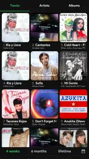 Spotistats for Spotify скриншот 4