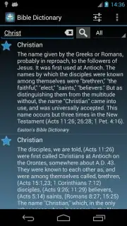 The Bible Dictionary скриншот 4