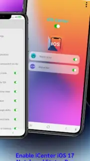 iCenter iOS 17: X - Status Bar скриншот 1