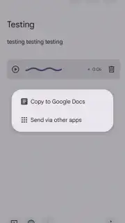 Google Keep скриншот 11
