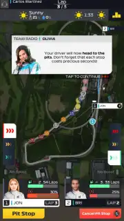 F1 Clash - Car Racing Manager скриншот 8
