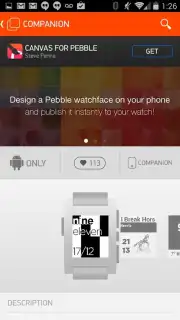 Pebble Appstore скриншот 3