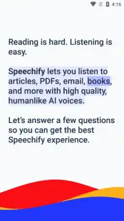 Speechify скриншот 8