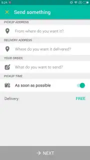 Glovo скриншот 2