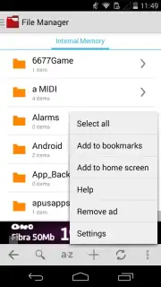 Clean File Manager скриншот 1
