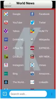 4K Browser скриншот 1