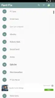 Font Installer скриншот 6