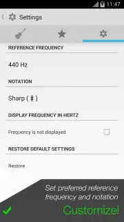 Pro Guitar Tuner скриншот 7