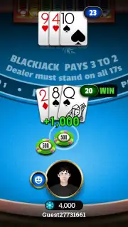 BlackJack 21 скриншот 10