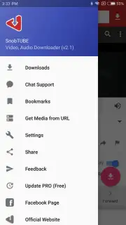 SnobTUBE - Video Audio Downloader скриншот 13