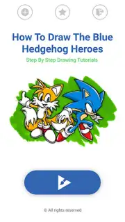 How To Draw The Blue Hedgehog скриншот 10
