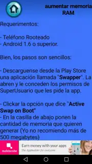 Aumentar memoria RAM interna (copy) скриншот 3