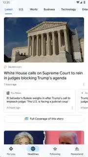 Google News скриншот 5