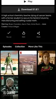 Netflix (Android TV) скриншот 17